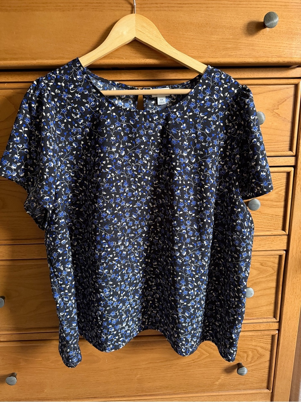 J. Crew Moody Dark Academia Floral Blouse Womens Size 2X Boho Cottagecore Flowy